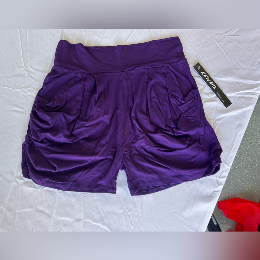 New mix cotton tight fit shorts